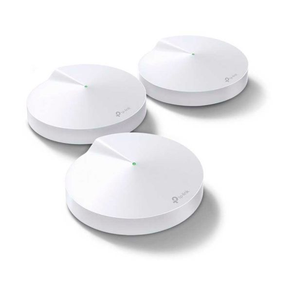 Бесшовный Mesh роутер TP-LINK DECO M9 PLUS(3-PACK) AC2200, белый, 3 шт. в комплекте